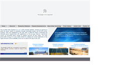 Desktop Screenshot of omansolar.com